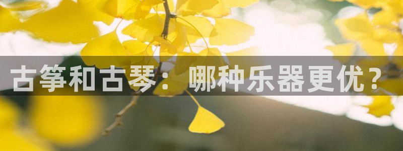 凯发k8娱乐旗舰app下载：古筝和古琴：哪种乐器更优？