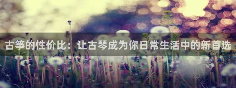 凯发k8官方网娱乐官方真：古筝的性价比：让古琴成为你日常生活