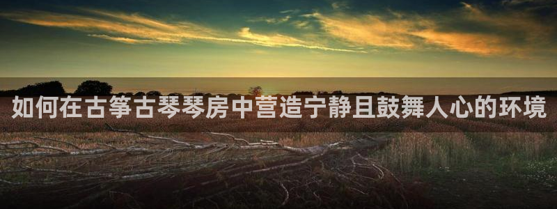 凯发a600丶cc官网首页：如何在古筝古琴琴房中营造宁静且鼓