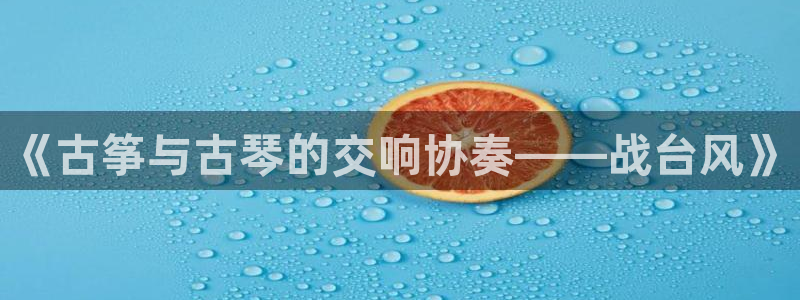 凯发国际平台登录不上：《古筝与古琴的交响协奏——战台风》